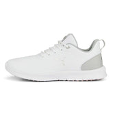 Puma Women's Laguna Fusion MD Spikeless Golf Shoes - White/Flat Light Gray